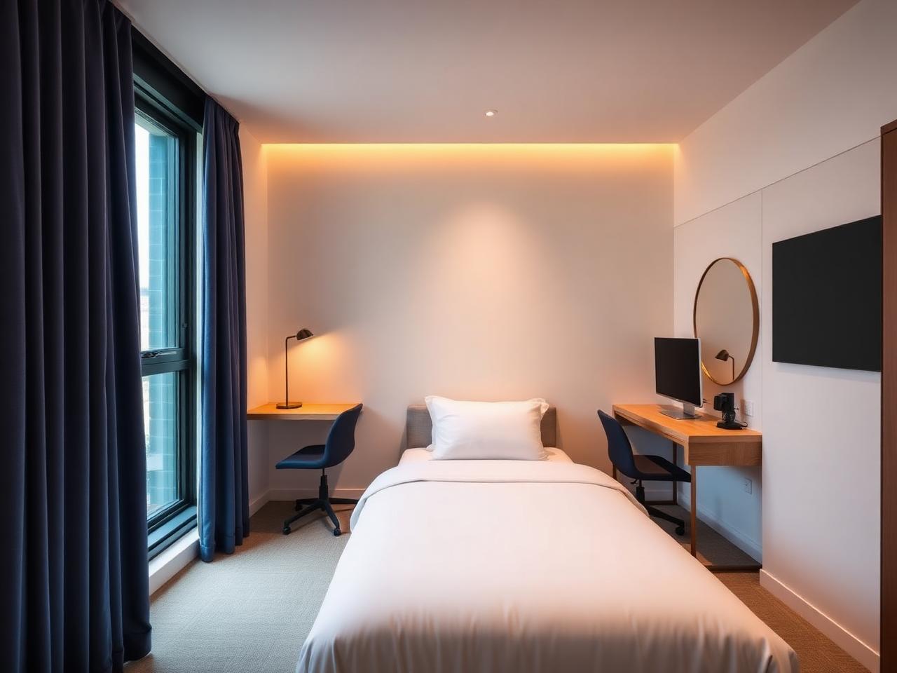 Single room at Elite Stay